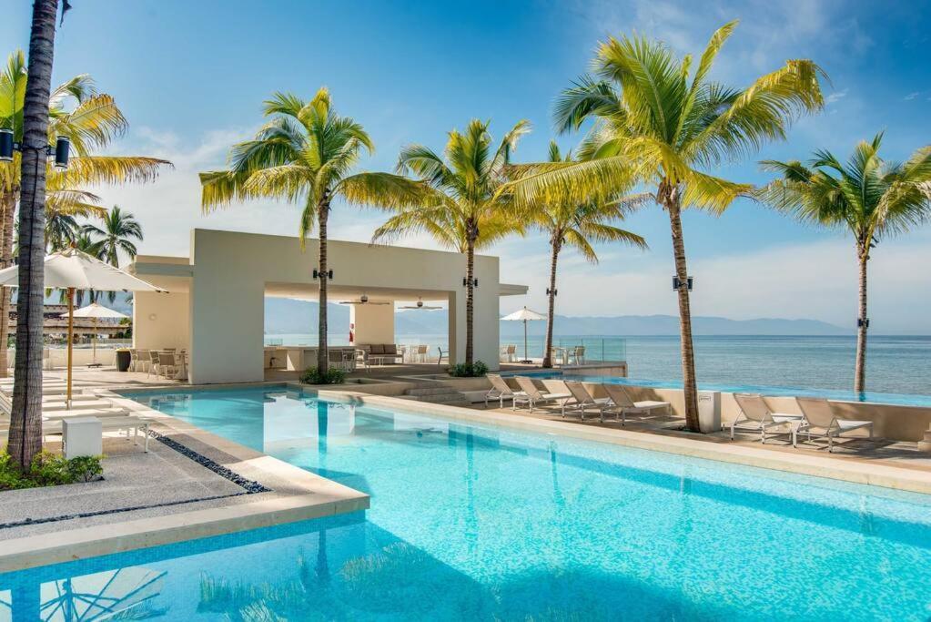 Harbor 3008 Amazing Beach Front Condo By Moikkarentals Puerto Vallarta Exteriör bild