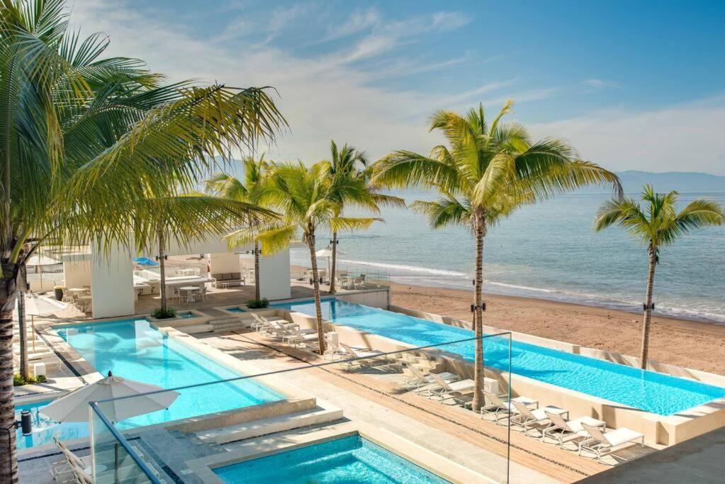Harbor 3008 Amazing Beach Front Condo By Moikkarentals Puerto Vallarta Exteriör bild