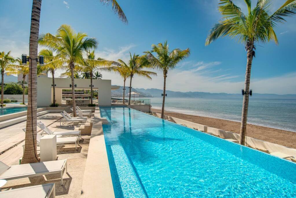 Harbor 3008 Amazing Beach Front Condo By Moikkarentals Puerto Vallarta Exteriör bild