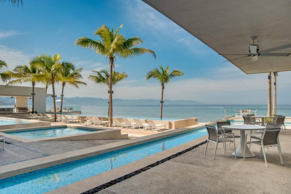 Harbor 3008 Amazing Beach Front Condo By Moikkarentals Puerto Vallarta Exteriör bild
