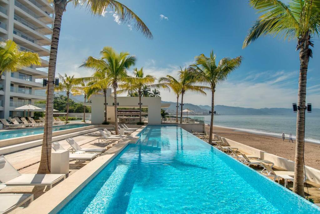 Harbor 3008 Amazing Beach Front Condo By Moikkarentals Puerto Vallarta Exteriör bild